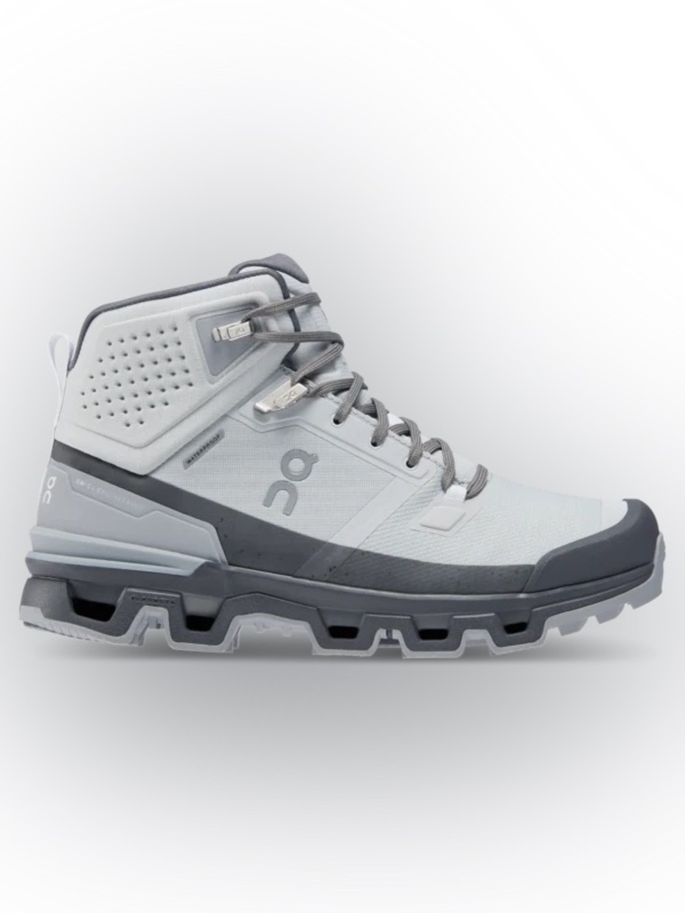 On Women's Cloudrock 2 Waterproof Hiking Boots; size 8.5